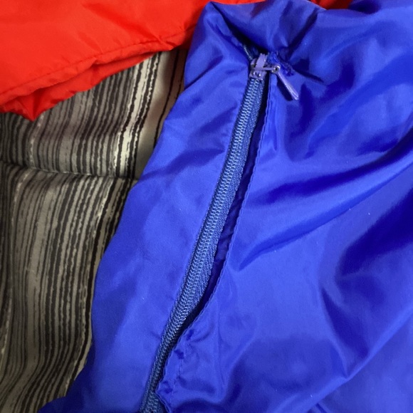 Nike athletic performance 90s jacket blue red embroidered logo, fast shipping - Picture 15 of 16